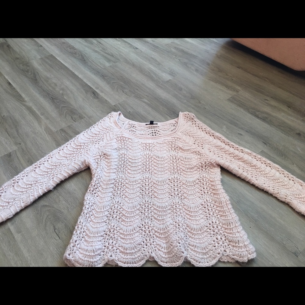 Light pink sweater